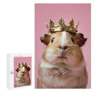 1000 PCS Jigsaw Puzzles for Adults Hamster King Jigsaws for Adults DIY Toys Analysis And Logic Unique Gifts for Birthday And Christmas 1000 PCS