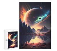 1000 PCS Jigsaw Puzzles for Adults Jigsaw Black Hole Galactic Realm Adult Jigsaw Brain Teaser Game Hand Speed Race Challenging Game Gifts 1000 PCS