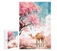 1000 PCS Jigsaw Puzzles for Adults Jigsaw Camel Adult Jigsaw Brain Teaser Game Hand Speed Race Challenging Game Gifts 1000 PCS