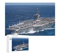 1000 PCS Jigsaw Puzzles for Adults Jigsaw Carrier Battle Group Adult Jigsaw Puzzle Brain Teaser Game Wall Decoration Fun at Home Activities, 1000 PCS