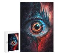 1000 PCS Jigsaw Puzzles for Adults Jigsaw Eerie Eye Fantasy Artwork Adult Puzzles Anti-Stress Toys Difficult Hard Challenging Game Gifts 1000 PCS