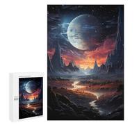 1000 PCS Jigsaw Puzzles for Adults Jigsaw Epic Mysterious Landscape Adult Jigsaw Puzzle Anti-Stress Toys Staycation Kill Time Fun at Home Activities, 1000 PCS