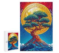 1000 PCS Jigsaw Puzzles for Adults Jigsaw Eternal Bonsai Adult Puzzles Relaxing Games Enhance Memory Christmas Birthday Gifts 1000 PCS
