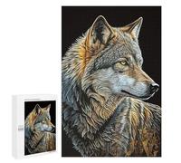 1000 PCS Jigsaw Puzzles for Adults Jigsaw Wolf Vintage Adult Jigsaw Brain Teaser Game Hand Speed Race Challenging Game Gifts 1000 PCS
