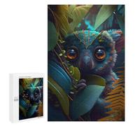 1000 PCS Jigsaw Puzzles for Adults Jungle Whimsy A Colorful Creature Jigsaw for Adults Relax Games Hand Speed Race for Is Ideal As A Gift 1000 PCS