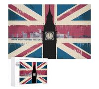 1000 PCS Jigsaw Puzzles for Adults London Skyline with Big Ben Jigsaw Puzzle Hands-on Game But Fun And Humorous Birthday And Unique Gifts 1000 PCS