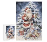 1000 PCS Jigsaw Puzzles for Adults Lovely Santa Claus Jigsaw for Adults Relax Games Hand Speed Race for Is Ideal As A Gift 1000 PCS