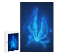 1000 PCS Jigsaw Puzzles for Adults Luminous Leviathans Puzzle for Adults Anti-Stress Toys A Work of Art Difficult And Challenge 1000 PCS