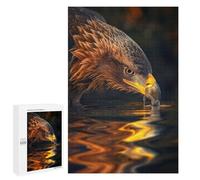 1000 PCS Jigsaw Puzzles for Adults Magical Eagle In The Dark Jigsaws for Adults DIY Toys Analysis And Logic Unique Gifts for Birthday And Christmas 1000 PCS