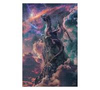 1000 PCS Jigsaw Puzzles for Adults Mystical Dragon On Edge Adult Jigsaw Puzzle Brain Teaser Game Difficult Challenge Difficult And Challenge 1000 PCS