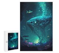 1000 PCS Jigsaw Puzzles for Adults Mystical Worlds Ocean Puzzle for Adults Anti-Stress Toys A Work of Art Difficult And Challenge 1000 PCS