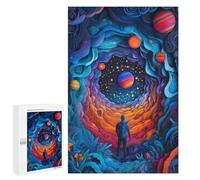 1000 PCS Jigsaw Puzzles for Adults Papercut Alien World Jigsaw for Adults Relax Games Hand Speed Race for Is Ideal As A Gift 1000 PCS