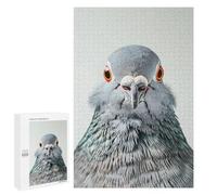 1000 PCS Jigsaw Puzzles for Adults Pigeon Face Adult Puzzles Toy Wall Decor But Fun And Humorous Parent-child Interaction 1000 PCS