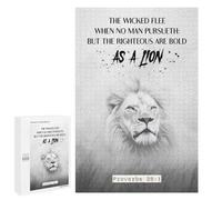 1000 PCS Jigsaw Puzzles for Adults Proverbs 281 Quote Jigsaw for Adults Brain Teaser Game Birthday Present Difficult And Challenge 1000 PCS