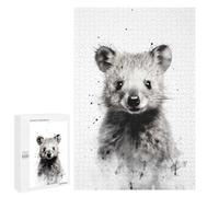 1000 PCS Jigsaw Puzzles for Adults Quokka Ink Art Jigsaws for Adults DIY Toys Analysis And Logic Unique Gifts for Birthday And Christmas 1000 PCS