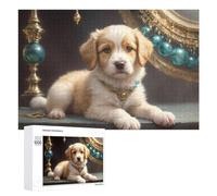 1000 PCS Jigsaw Puzzles for Adults Royal Pup Portrait -1 Teenagers Puzzles Hands-on Game Improve Memory Parent-child Interaction 1000 PCS