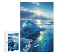 1000 PCS Jigsaw Puzzles for Adults Sunlit on Lake Baikal P1 Jigsaw for Adults Brain Teaser Game Birthday Present Difficult And Challenge 1000 PCS