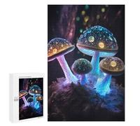 1000 PCS Jigsaw Puzzles for Adults Teenagerss Cosmic Magic Mushroom Adult Jigsaw Relax Games Improve Memory Unique Gifts for Birthday And Christmas 1000 PCS