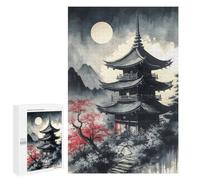 1000 PCS Jigsaw Puzzles for Adults Teenagerss Japanese Abstract 3 Jigsaw Puzzle Toy Wall Decor Wall Art Birthday And Unique Gifts 1000 PCS