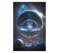 1000 PCS Jigsaw Puzzles for Adults Teenagerss Multidimensional Odyssey Puzzle for Adults Anti-Stress Toys Stress Reliever for Is Ideal As A Gift 1000 PCS