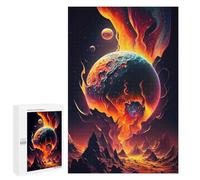 1000 PCS Jigsaw Puzzles for Adults Teenagerss Planetary Convergence A Cosmic Dance -2 Teenagers Puzzles Family Game Staycation Kill Time Parent-child Interaction 1000 PCS
