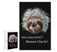 1000 PCS Jigsaw Puzzles for Adults Teenagerss Professor Sloth Jigsaw Puzzle Toy Wall Decor Wall Art Birthday And Unique Gifts 1000 PCS