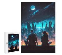 1000 PCS Jigsaw Puzzles for Adults Teenagerss Urban Stargazing Jigsaw Puzzle Toy Wall Decor Wall Art Birthday And Unique Gifts 1000 PCS