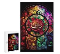 1000 PCS Jigsaw Puzzles for Adults Valentines Rose Jigsaws for Adults DIY Toys Analysis And Logic Unique Gifts for Birthday And Christmas 1000 PCS