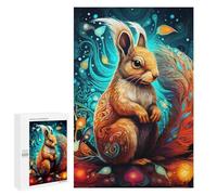 1000 PCS Jigsaw Puzzles for Adults Whimsical Squirrel Artwork Jigsaw for Adults Relax Games For Family Fun for Is Ideal As A Gift 1000 PCS