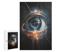 1000 PCS Jigsaw Puzzles for Teenagers Cosmic Eye Painting-7 Puzzles for Teenagers Precision Cutting Help The Brain Exercise Stress Reduction Gifts 1000 PCS