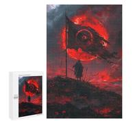 1000 PCS Jigsaw Puzzles for Teenagers Dark Warrior's Dawn Jigsaw Puzzles for Adults Improve Memory Difficult And Challenge Brainteaser Family Games 1000 PCS