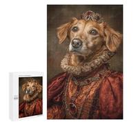 1000 PCS Jigsaw Puzzles for Teenagers Royal Canine Costume for Dogs Puzzles for Teenagers Precision Cutting Help The Brain Exercise Stress Reduction Gifts 1000 PCS