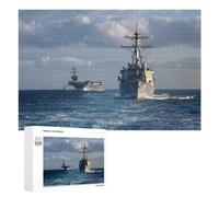 1000 PCS Jigsaw Puzzles for Teenagerss Carrier Strike Group Teenagers Puzzles Brain Teaser Game Enhance Memory Christmas Birthday Gifts 1000 PCS