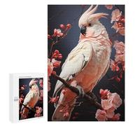 1000 PCS Jigsaw Puzzles for Teenagerss Cockatoo Parrot Puzzles for Adults Brain Teaser Game Analysis And Logic Christmas Birthday Gifts 1000 PCS