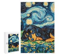 1000 PCS Jigsaw Puzzles for Teenagerss Dachshund Puppy Sleeping Adult Jigsaw Toy Wall Decor Precision Cutting Unique Birthday And Gifts 1000 PCS