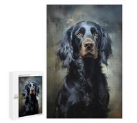 1000 PCS Jigsaw Puzzles for Teenagerss English Cocker Spaniel Teenagers Puzzles Brain Teaser Game Enhance Memory Christmas Birthday Gifts 1000 PCS