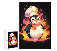 1000 PCS Jigsaw Puzzles for Teenagerss Epic Penguin Chef Adult Jigsaw Toy Wall Decor Precision Cutting Unique Birthday And Gifts 1000 PCS