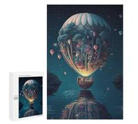 1000 PCS Jigsaw Puzzles for Teenagerss Fantasy Balloon Voyage Puzzle for Adults Relaxing Games Improve Memory Fun Activities at Home 1000 PCS