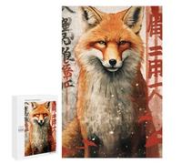 1000 PCS Jigsaw Puzzles for Teenagerss Fox China Adult Jigsaw Toy Wall Decor Precision Cutting Unique Birthday And Gifts 1000 PCS