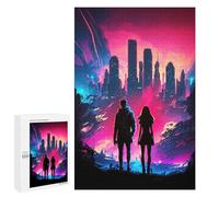 1000 PCS Jigsaw Puzzles for Teenagerss Future Love Landscape Puzzles for Adults Brain Teaser Game Analysis And Logic Christmas Birthday Gifts 1000 PCS