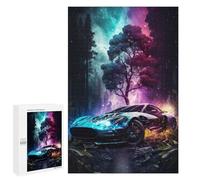1000 PCS Jigsaw Puzzles for Teenagerss Galactic Forest Car Dreamscape -1 Puzzle for Adults Relaxing Games Improve Memory Fun Activities at Home 1000 PCS