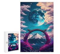 1000 PCS Jigsaw Puzzles for Teenagerss Japanese Space Jigsaw for Adults Hands-on Game Difficult Hard Unique Birthday And Gifts 1000 PCS