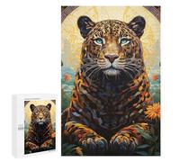 1000 PCS Jigsaw Puzzles for Teenagerss Jigsaw Amazon Jungle Leopard Majesty Jigsaws for Adults Family Games For Family Fun Deal As Gifts for The Whole Family 1000 PCS
