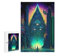 1000 PCS Jigsaw Puzzles for Teenagerss Jigsaw Cityscape Vibrant Urban Fantasy Jigsaw Hands-on Game Improve Memory for Birthday, Chrismas 1000 PCS