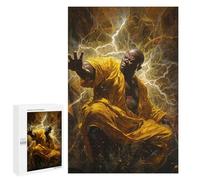 1000 PCS Jigsaw Puzzles for Teenagerss Jigsaw Electricity Master in Yellow Robe Adult Jigsaw Puzzle Hands-on Game Hand Speed Race for Birthday, Chrismas 1000 PCS