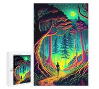 1000 PCS Jigsaw Puzzles for Teenagerss Jigsaw Enchanted Forest Pathway -9 Puzzle for Adults Relax Games Improve Memory for Birthday, Chrismas 1000 PCS