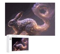 1000 PCS Jigsaw Puzzles for Teenagerss Jigsaw Enchanted Rabbit A Mystical Artwork Puzzle for Adults Relax Games Improve Memory for Birthday, Chrismas 1000 PCS