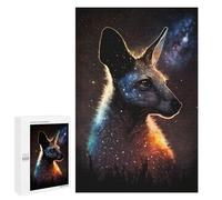 1000 PCS Jigsaw Puzzles for Teenagerss Jigsaw Galactic Kangaroo Profile Jigsaws for Adults Family Games For Family Fun Deal As Gifts for The Whole Family 1000 PCS