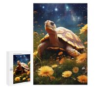 1000 PCS Jigsaw Puzzles for Teenagerss Jigsaw Galactic Turtle Garden Puzzle for Adults Relax Games Improve Memory for Birthday, Chrismas 1000 PCS