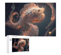 1000 PCS Jigsaw Puzzles for Teenagerss Jigsaw Magical Cosmic Fish Jigsaw Hands-on Game Improve Memory for Birthday, Chrismas 1000 PCS